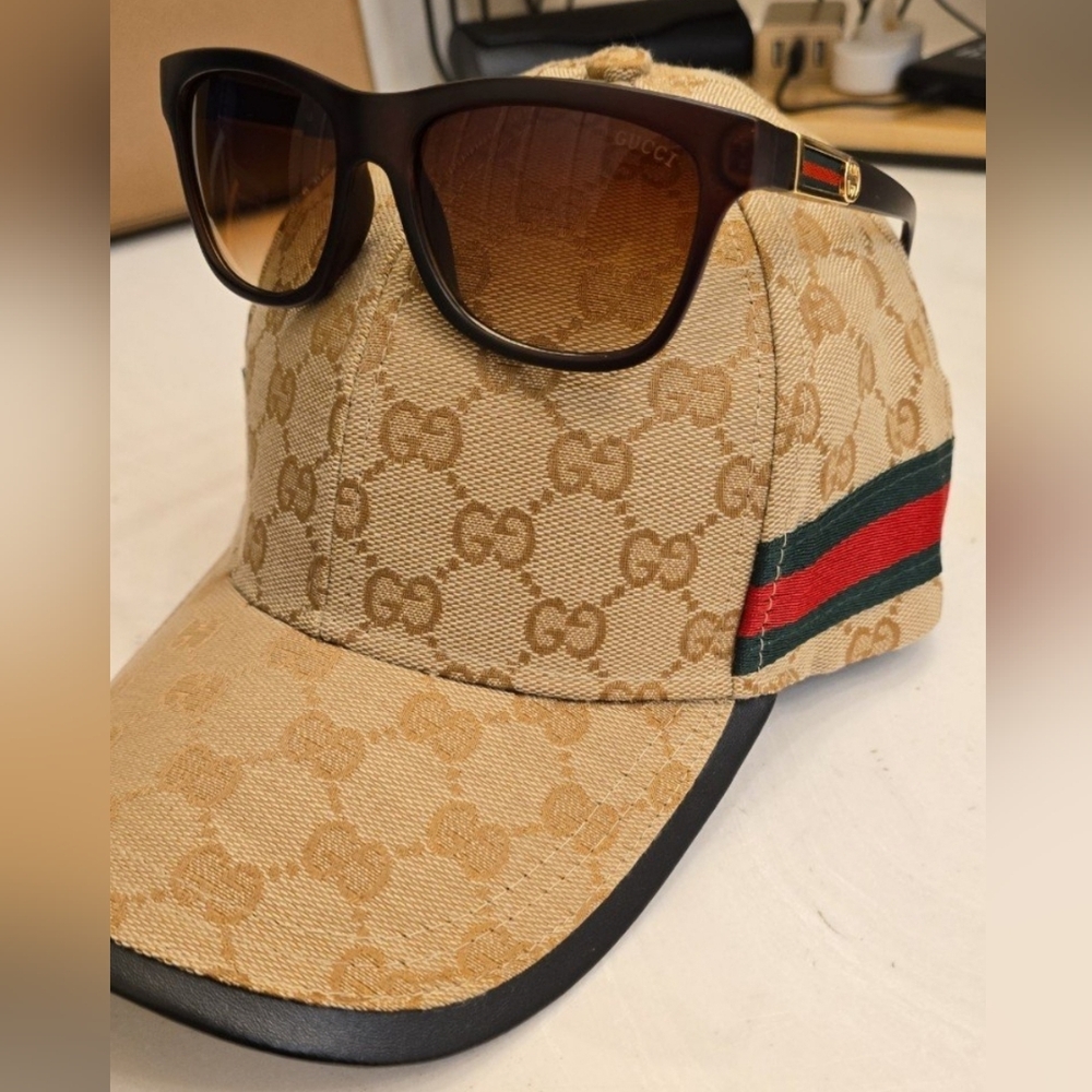 Gucci Baseball Cap. Gucci Print